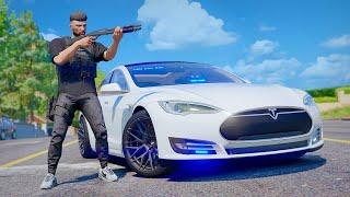 1000 PS POLIZEI TESLA! | GTA 5 Real Life Online