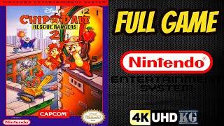 Chip 'n Dale Rescue Rangers 2 | NES | 4K60ᶠᵖˢ UHD| Longplay Gameplay Walkthrough Full Movie Game