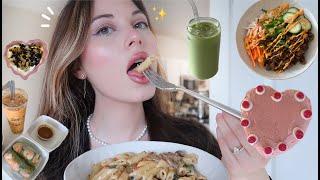 what i eat in a week  (busy + realistic) 