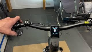 How to adjust RPM auto enviolo in a Giant e bike