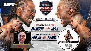 PFL 2025 Semifinals Welterweights & Featherweights Predictions w/ Pickem MMA