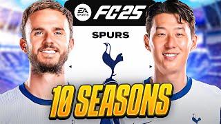 I Takeover Tottenham Hotspur for 10 Seasons.. in FC25!