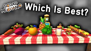 How Food Works in Scrap Mechanic Survival - Scrap Mechanic Science