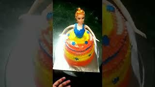 Barbie doll cake  //fancy doll cake designs //Nileshcakeworld.