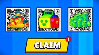 QR CODE BRAWL STARS!  STAR DROP & POWER MEAL OPEN  BRAWL STARS NEW UPDATE