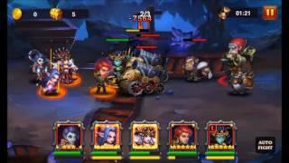 Heroes Charge: Dwarf Arsenal difficulty 9