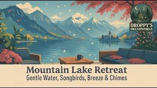 Mountain Lake Retreat ️ • Calming Nature Ambience • Sleep, Relax, Study & Meditate