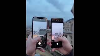 iPhone 12 Pro Max vs Samsang Galaxy S21 Ultra ll Zooming test#shorts 