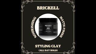 Barber Reviews: BRICKELL Styling Clay // 90 Second Reviews