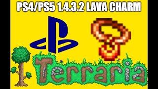 Terraria Playstation 1.4.3.2 Lava Charm Seed!  How To Find On PS4 And PS5. Bonus Sharpening Station!