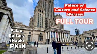 PKiN ~Palace of Culture and Arts, unwanted gift from the Soviets ~ Pałac Kultury i Nauki  Poland