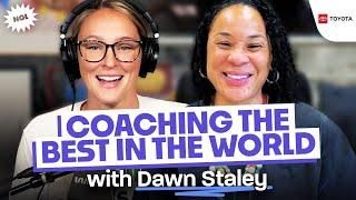 Kylie on Pin-Up Jason Tattoo, Coaching vs. Caitlin Clark & Bleeding Green with Dawn Staley | Ep. 23
