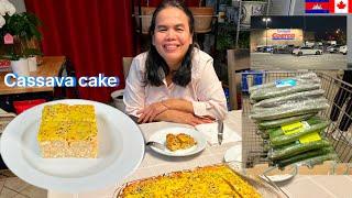 Easy cassava cake recipe # របៀបធ្វើនំបាក់ប៊ិនងាយស្រួលហើយឆ្ងាញ់