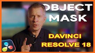 How To use OBJECT MASK | DaVinci Resolve 18