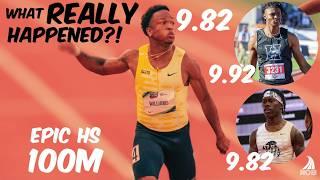 The REAL Fastest Kid in HS just PROVED it?! || HONESTY on Every 100M HS National Championship