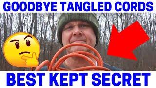 How To Store Extension Cords - Fast & Easy!