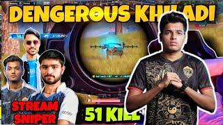 JONATHAN️ DANGEROUS KHILADI 51 KILL STREAM SNIPER LolzZz