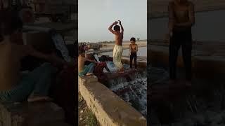 Fantastic style of bathing