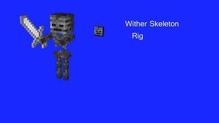 Cinema 4D - Wither Skeleton Rig