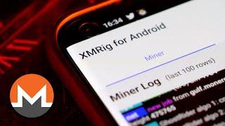 Monero mining on a smartphone (XMRig for Android)