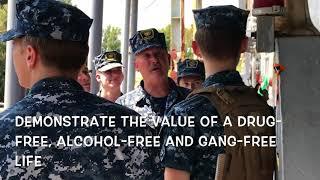 U.S. Naval Sea Cadet Corps Chennault Battalion Training  On Board  USS Orleck Naval Museum