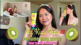 MY KIWI KISS YVES ROCHER ~ PERFUME BODY SCRUB || NEW COLLECTION || Demo and Review
