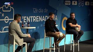 12è Dia de l'Entrenador/a. Antonio Hidalgo i Sergio González, experiències al futbol professional