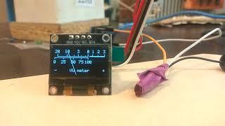 VU meter 0.96′ I2C 128X64 OLED (Arduino)