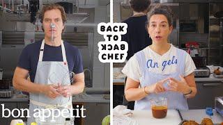 Michael Shannon Tries to Keep Up With a Professional Chef | Back-to-Back Chef | Bon Appétit