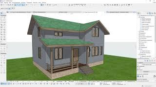 Проектирование каркасных домов в ArchiCAD. (Алексей Каширский)