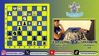 "National Master vs FIDE Master: Epic Chess Battle Between Two Coaches!" @TheChessGiant vs Sebastian