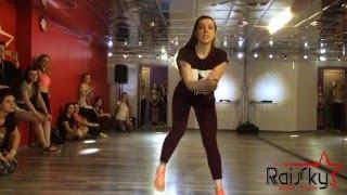 Afro at RaiSky Dance Studio (Moscow) open class by Irina Zbbrailova