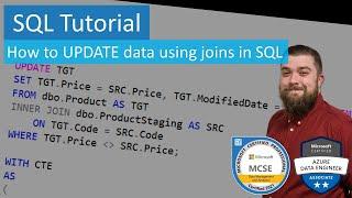 SQL Tutorial - How to update data using joins in SQL