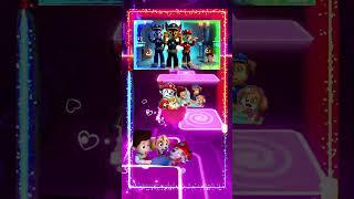 Paw Patrol Scary Chase vs Ryder x Coffin Dance Tiles Hop EDM Rush#tileshop