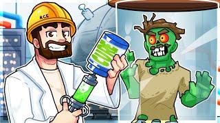 I saved the world by CURING ZOMBIES in Zombie Cure Lab!