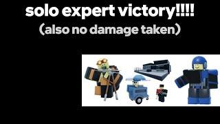 (Maybe Outdated) Tower Blitz - Expert Mode Solo Victory (Post-Expert Mode Buff)