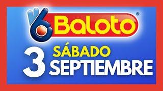  Resultados del BALOTO Revancha del SABADO 3 de SEPTIEMBRE de 2022 (ÚLTIMO SORTEO) 