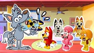 BLUEY - El lobo y los siete cabritos - Cuento infantil JUGUETES BLUEY