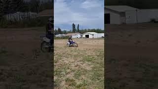 Dirt bike sends