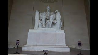 Washington D.C., Lincoln Memorial, Korean War Veteran and World War II Memorial