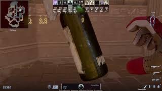 How to molotov stairs on anubis - CS2 Tutorial