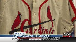 Omaha baseball history exhibit on display at The Center
