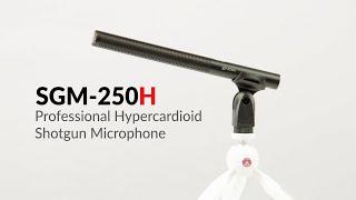 SGM-250H Professional Hypercardioid Shotgun Microphone Overview