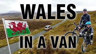 WALES WEEKEND IN A VAN - Hiking, Biking and Zip-Lining!