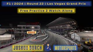  2024 Las Vegas Grand Prix | JBMotorsports | #LasVegasGP | Free Practice 2 Watch-Along