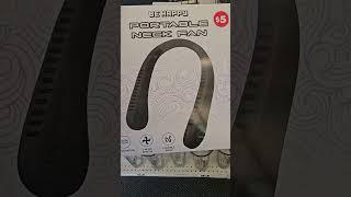 New Portable Neck Fans At Dollar Tree #dollartree #shopping #fans #summer