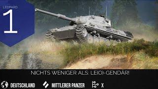 Deutsche Garage | Mittlerer Panzer: LEOPARD 1 | WOT Console Deutsch | PS5