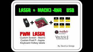 Mach3 USB with Laser and Spindle.