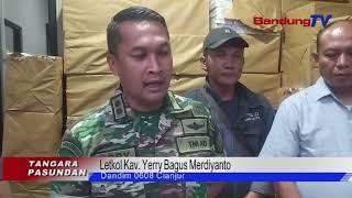 TNI NGAJOROG GUDANG DISTRIBUTOR ROKO ILEGAL