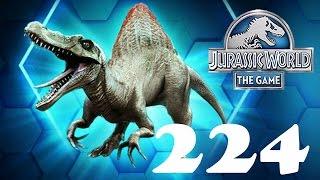 Шоу Арены Спинозавр Jurassic World The Game прохождение на русском 224